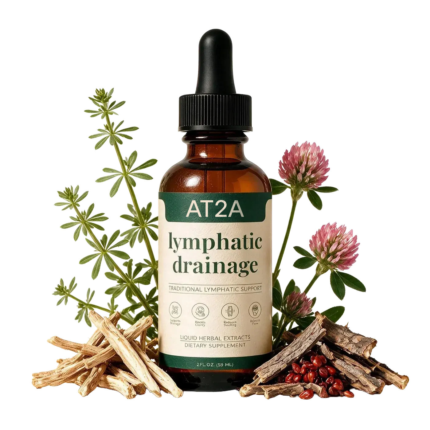 AT2A Lymphatic Drainage Drops